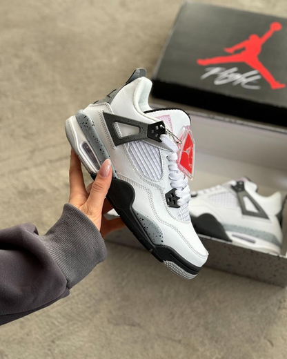 Jordan Retro 4 White Cement