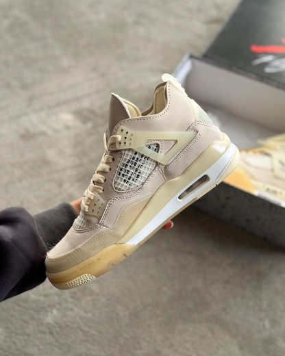 Jordan Retro 4 Off White Sail